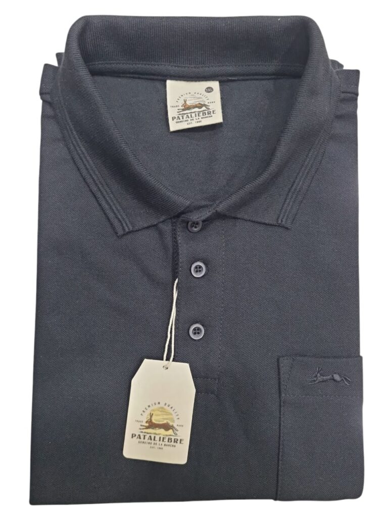 Polo Shirt grey Color weave Cotton