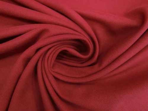 cottonblendpiqueknitvintagered12748theremnantwarehouse | Weave Cotton | Weave Cotton